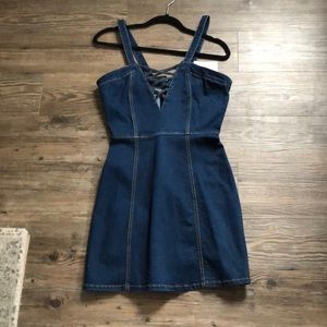 Denim dress